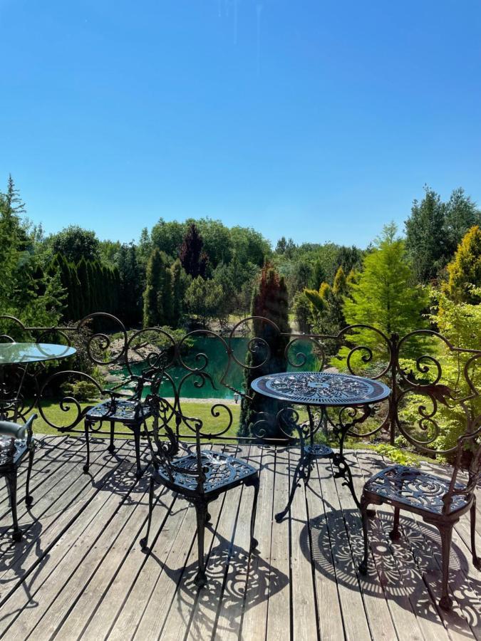 Pool Villa With Japanese Garden Kaunas Exterior foto